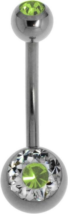 Image du produit Bijouteria Piercing nombril (Cristal Swarovski, Titane)