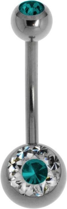 Image du produit Bijouteria Piercing nombril (Cristal Swarovski, Titane)