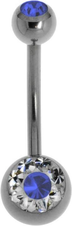 Image du produit Bijouteria Piercing nombril (Cristal Swarovski, Titane)