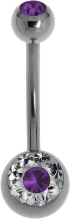 Image du produit Bijouteria Piercing nombril (Cristal Swarovski, Titane)