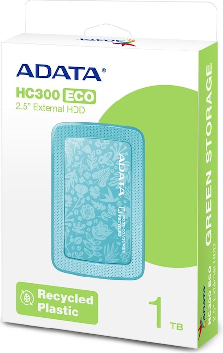 Produktbild Adata HC300 Eco Externe Festplatte 1 TB Grün (1 TB)