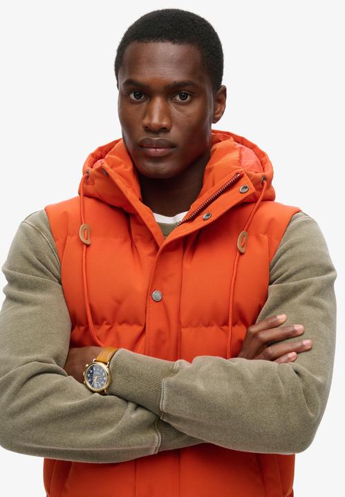 Immagine prodotto Superdry Everest Steppweste mit Kapuze (S)