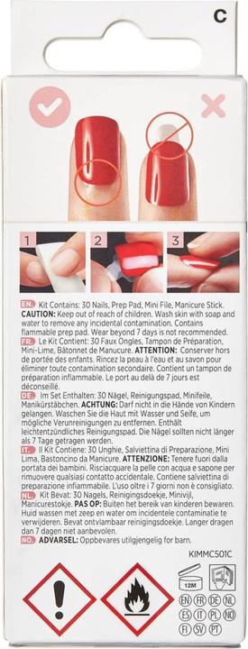 Image du produit KISS Nails - imPress So French (Ongles artificiels, Blond, Beige)