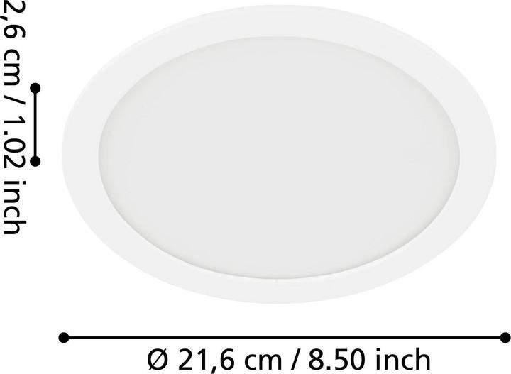 Actual product image EGLO Fueva 5 (2100 lm)