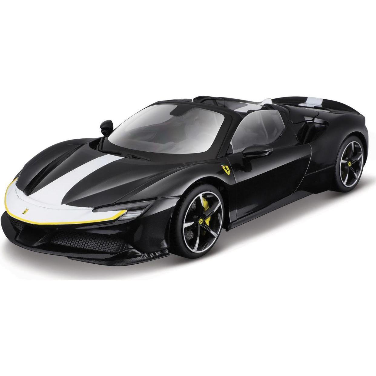 Bburago Ferrari Signature SF90 Spider 1/18 schwarz