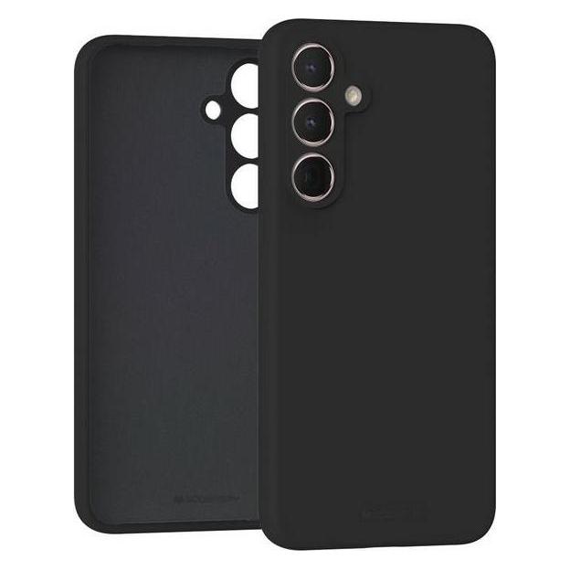 Mercury Nero Silicone Sam A35 A356 Czarny/ (Samsung Galaxy A35), Cover Smartphone,
