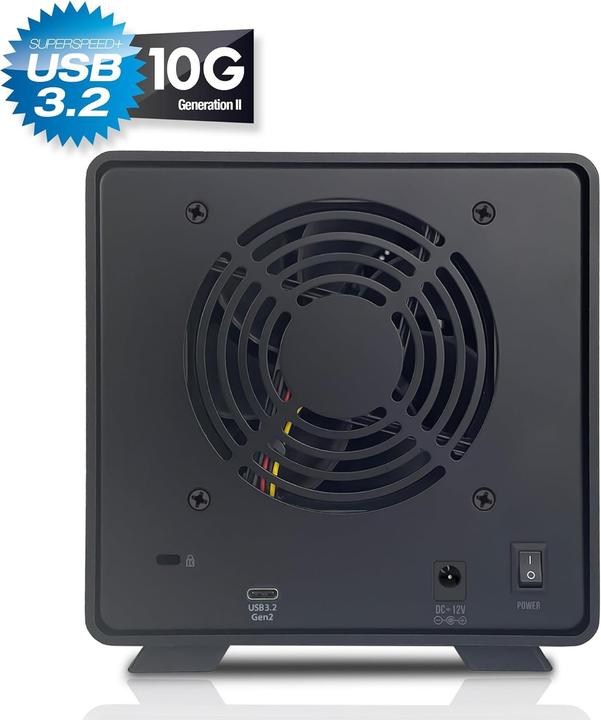 Productafbeelding Fantec MB-X4U31 4x 3,5 behuizing (3.5")