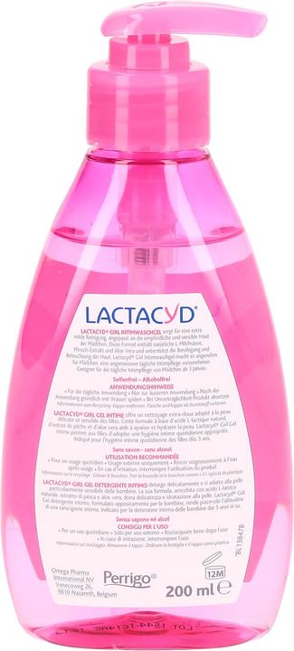 Image du produit Lactacyd Fille (200 ml, Gel intime)