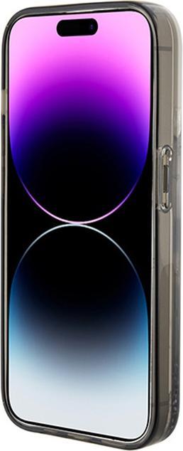 Immagine prodotto Karl Lagerfeld KLHCP15XLKCNSK Custodia rigida trasparente per iPhone 15 Pro Max 6,7" Liquid Glitter Choupette (Apple iPhone 15 Pro Max)