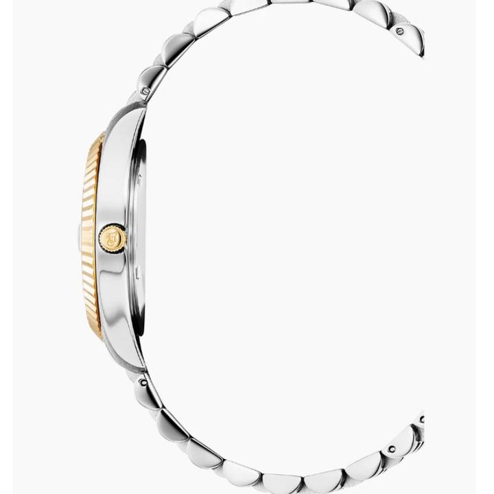 Image du produit Jacques du Manoir Inspiration Romaine, montre analogique à quartz avec bracelet bicolore (Montre analogique, Swiss Made, 34 mm)