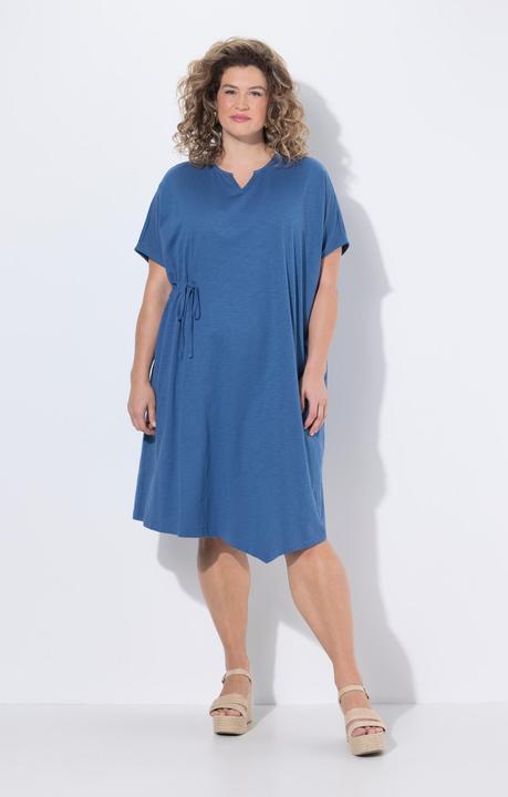 Produktbild Ulla Popken Midikleid, Tunika-Ausschnitt, Halbarm (54, 56)