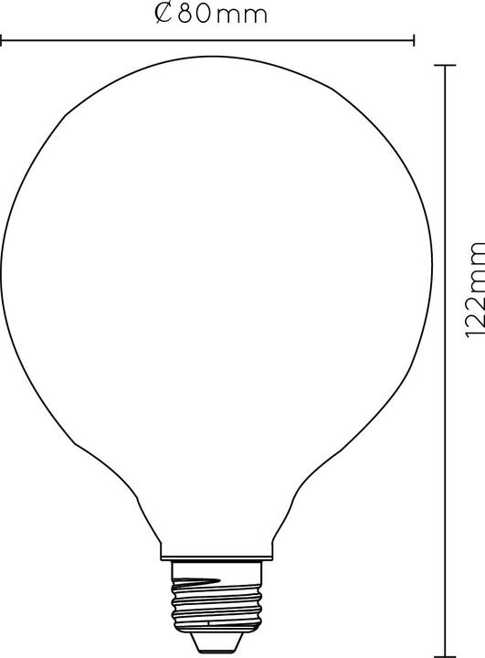 Immagine prodotto Lucide E27 (E27, 8 W, 1080 lm, 1 x, D)