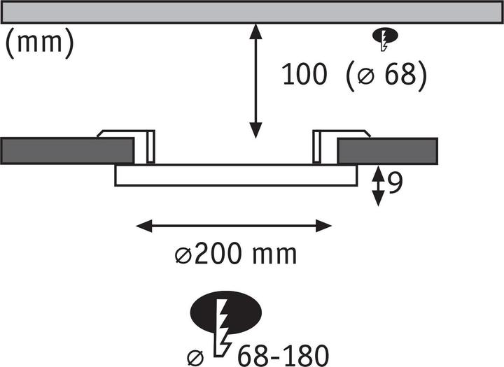Actual product image Paulmann Veluna (1400 lm)