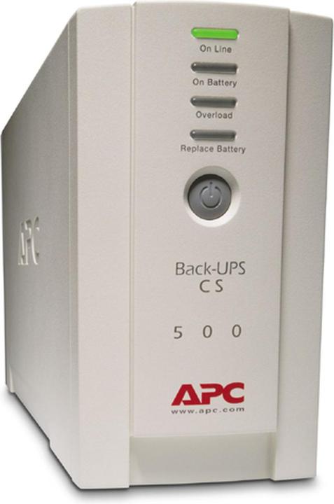 APC UPS Back-UPS CS 500 (BK500EI) (0.50 VA, 300 W, Standby USV)