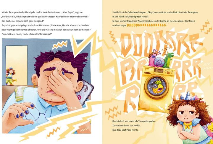 Produktbild Michel:Die laute Hedda (Deutsch, Katrin Michel, Josephine Wolff, 2025)