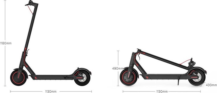 Actual product image Xiaomi Mi Pro (25 km/h, 45 km, 300 W)