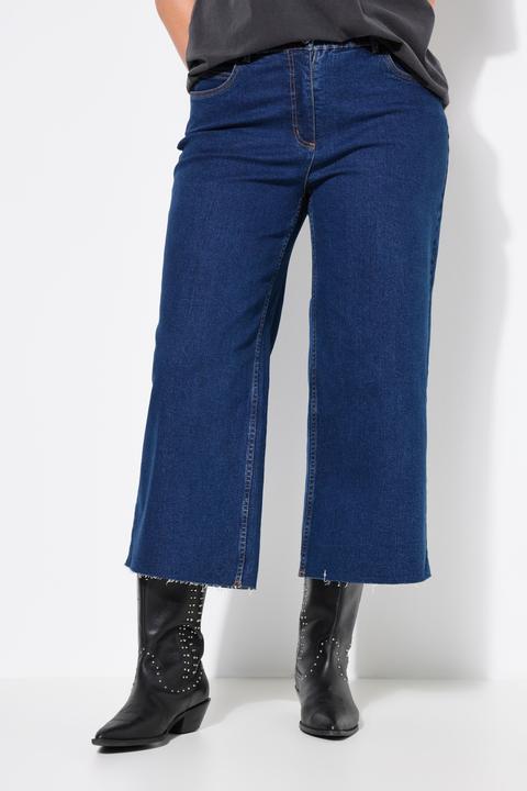 Actual product image Studio Untold Denim Elastic Waist Culottes (56)