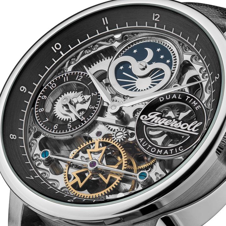 Produktbild Ingersoll 1892 The Jazz - I07701 (Analoguhr, Skeleton-Uhr, 42 mm)
