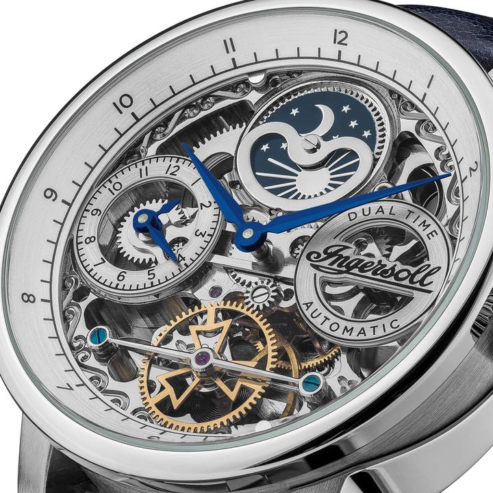 Actual product image Ingersoll 1892 The Jazz (Analogue wristwatch, Skeleton watch, 42 mm)