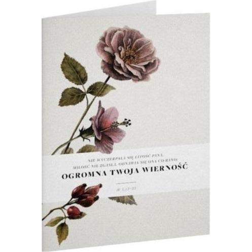 Szaron Klappkarte - Es ist nicht ausgegangen - rosa (47603790)