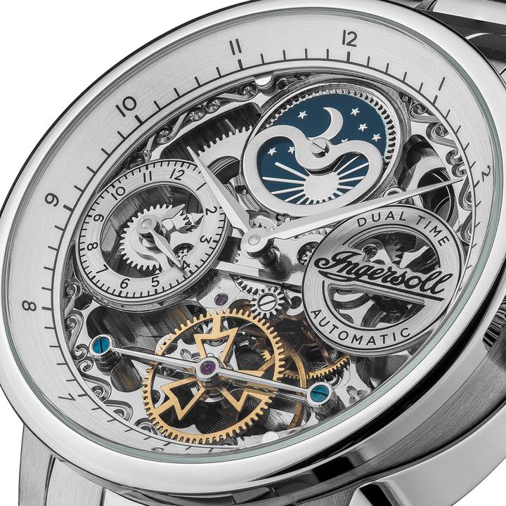 Actual product image Ingersoll 1892 The jazz (Skeleton watch, Analogue wristwatch, 42 mm)