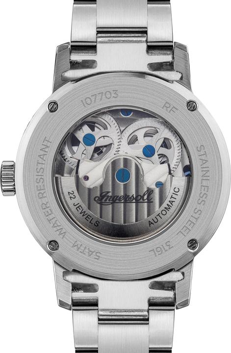 Actual product image Ingersoll 1892 The jazz (Skeleton watch, Analogue wristwatch, 42 mm)