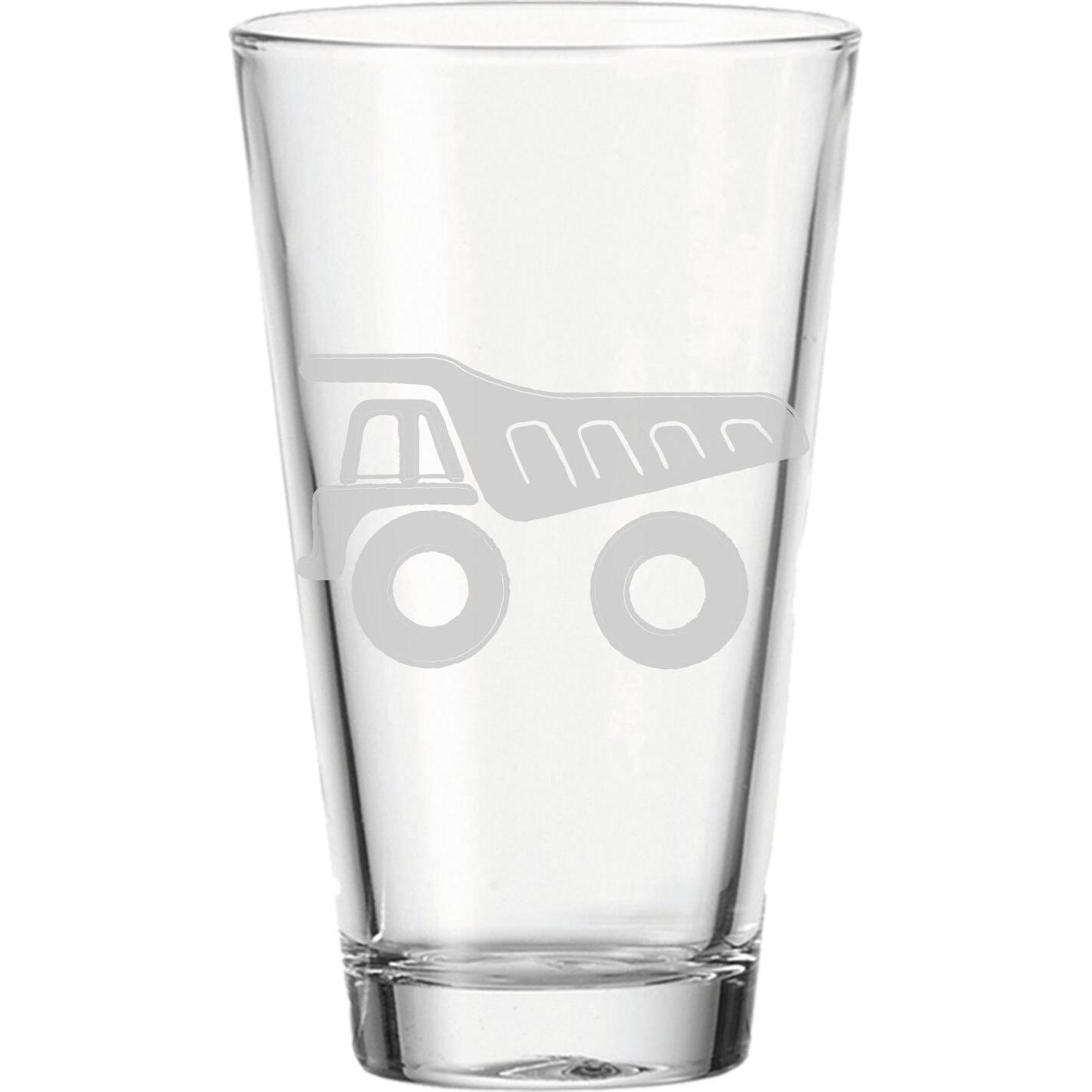 Luxentu Kinderbecher Kipper, Trinkgläser, Transparent