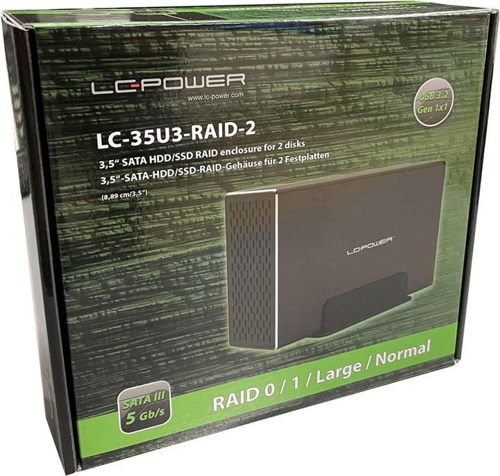 Productafbeelding LC-Power LC-35U3-RAID-2 (3.5")