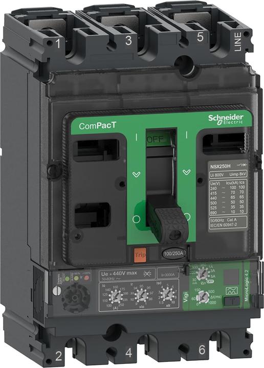 Produktbild Schneider Electric Kompaktleistungsschalter