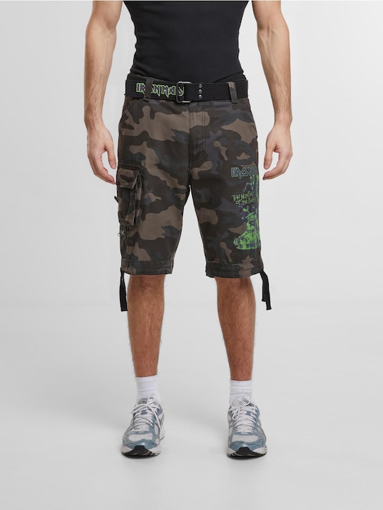 Actual product image Brandit Iron Maiden Savage Shorts The Number of The Beast - 188301 (4XL)