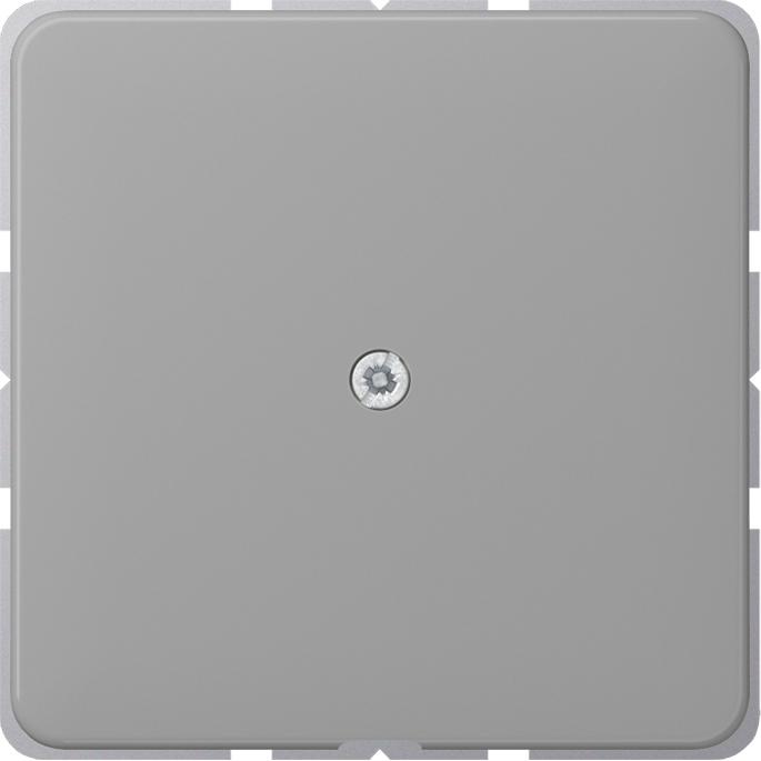 JUNG, Zubehör Schalterprogramm, Einsatz Kabelausl CD gr glz Schraubbef CD590AGR