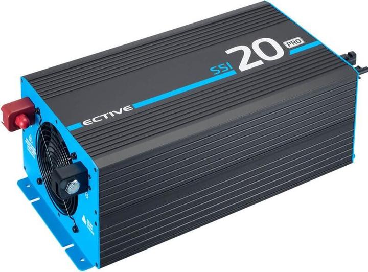 Actual product image Ective SSI 20 PRO 2000W/12V 4in1 sine wave inverter with mains priority circuit, charger & MPPT charge