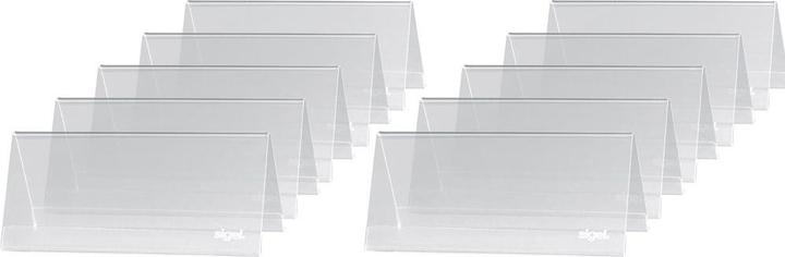 Image du produit Sigel Présentoir de table Forme du toit (95 x 42 mm)