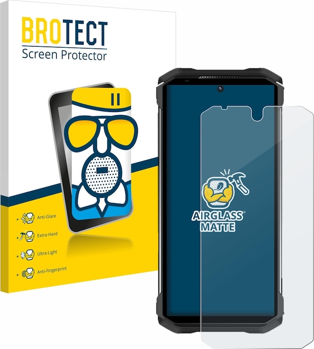 Produktbild BROTECT AirGlass Panzerglasfolie Matt (1 Stück, Doogee S98)