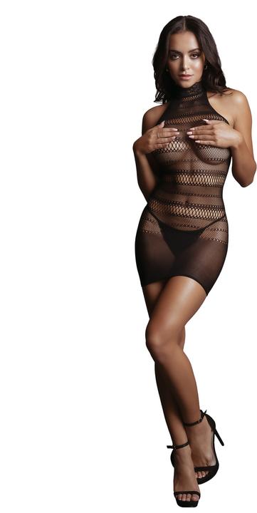 Produktbild Le Désir High Lace Neck Net Mini Dress (One Size)