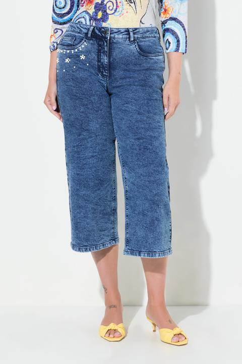 Produktbild Miamoda Jeans-Culotte, Wide Legs, 5-Pocket, Moon Wash (44)