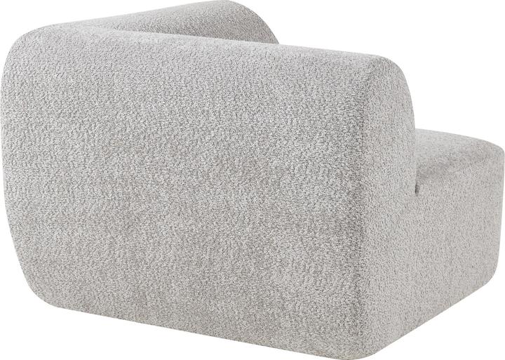 Actual product image En.Casa Sofa-Modul Hurvas Eckelement Bouclé Grau (Corner sofa)