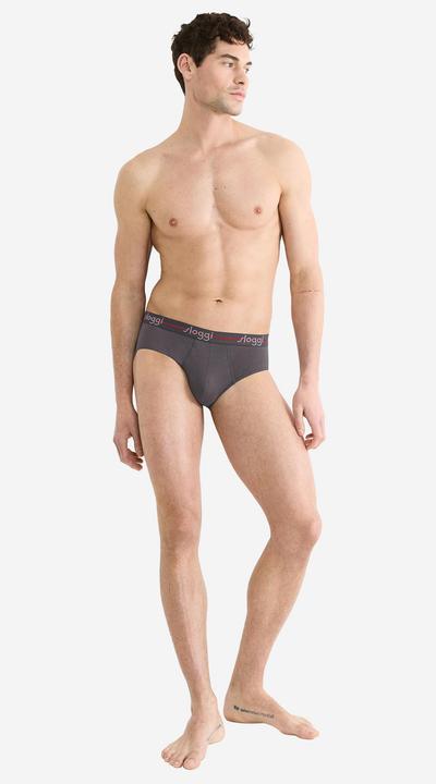 Immagine prodotto Sloggi Herren Midi Slip «Start», Duo-Pack, elastisch (S, Confezione da 2)