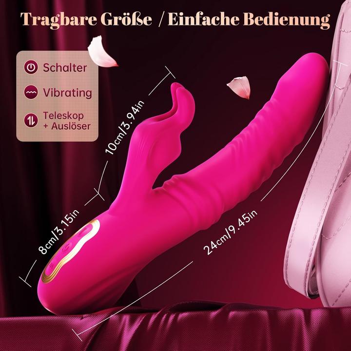 Produktbild Texidiy Vibrator mit 3 Stoss- und 10 Vibrationsmodi