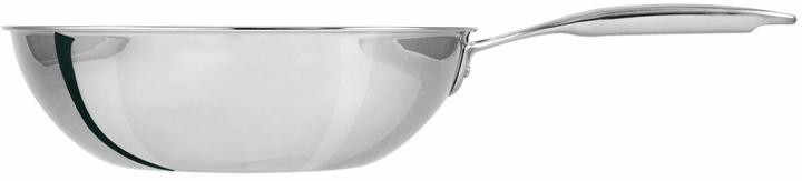Actual product image Cristel Wok Castel Pro 32 cm (Wok, Stainless steel, 32 x 13.90 cm)
