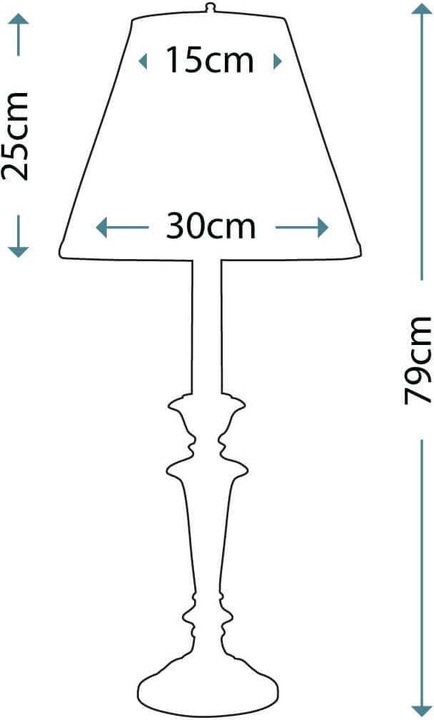 Actual product image Elstead Lighting Lexington table lamp E27 antique nickel grey white (E27)