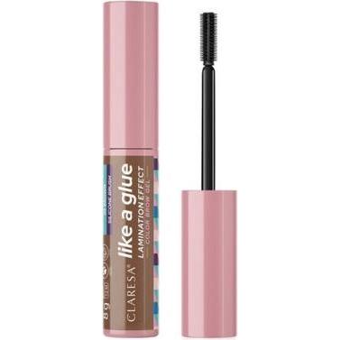 Claresa, Augenbrauengel, Like A Glue Brow Gel 02 Braun 8g (Braun)