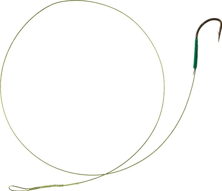 Produktbild Caperlan Vorfach Stahlvorfach Einfachhaken (40 cm)