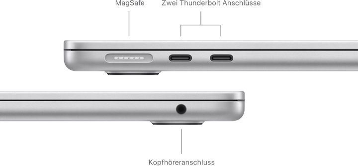 Productafbeelding Apple MacBook Air - 2024 (13.60", M3, 8 GB, 256 GB, CH)