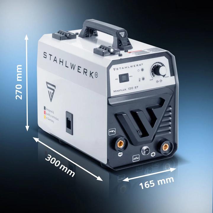 Actual product image Stahlwerk Welding machine Mini FLUX 120 ST with ARC | MMA function with 120 amps
