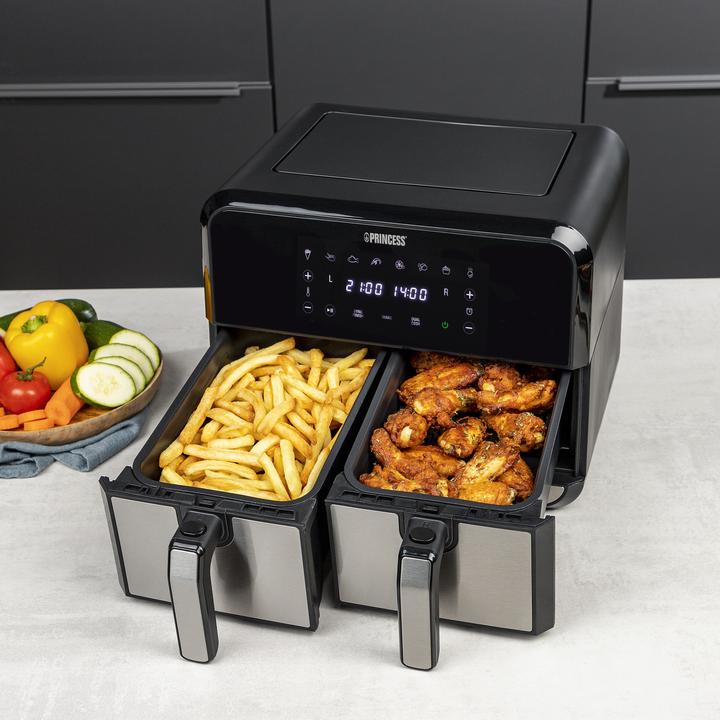 Produktbild Princess Double Basket Aerofryer Heissluftfritteuse