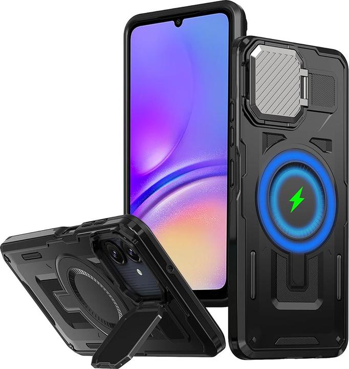 Produktbild Techsuit - CamVault MagSafe - Samsung Galaxy A05 - Black (Samsung Galaxy A05)
