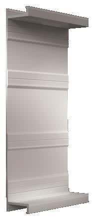 Productafbeelding Rittal Basisplaat tussenstuk SV 9341.140 (L x B x H) 100 x 210 x 32 mm Hard PVC Grijs (RAL 7035) Geschikt