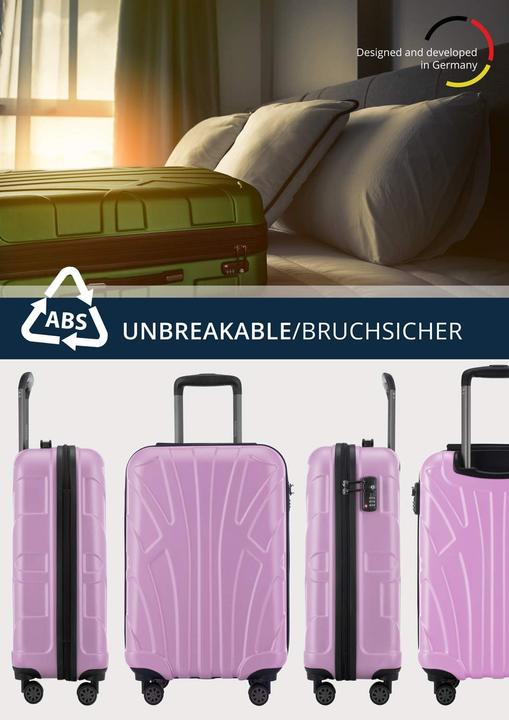Image du produit Suitline Handgepäck Hartschalen-Koffer (34 l)