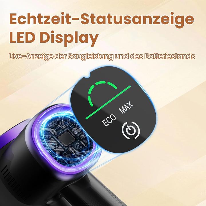 Produktbild Zynet Akkustaubsauger mit Wandhalterung